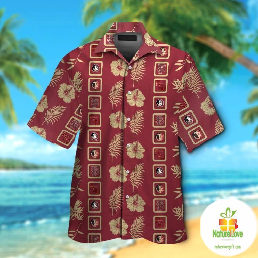 Florida State Seminoles Hawaiian Shirt Short Sleeve Aloha