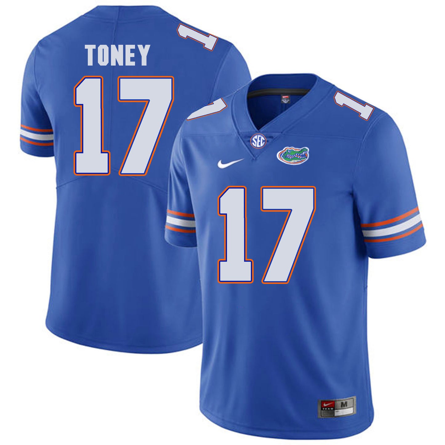 Florida Gators Kadarius Toney 17 Blue