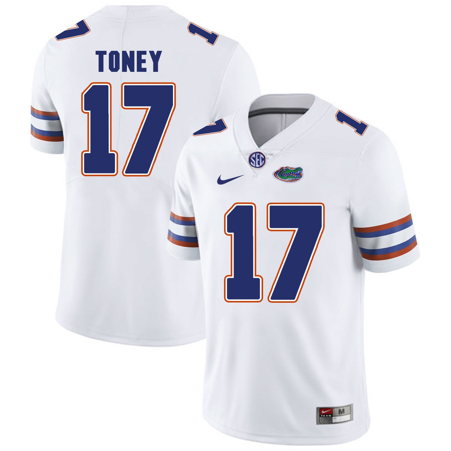 Florida Gators Kadarius Toney 17 White