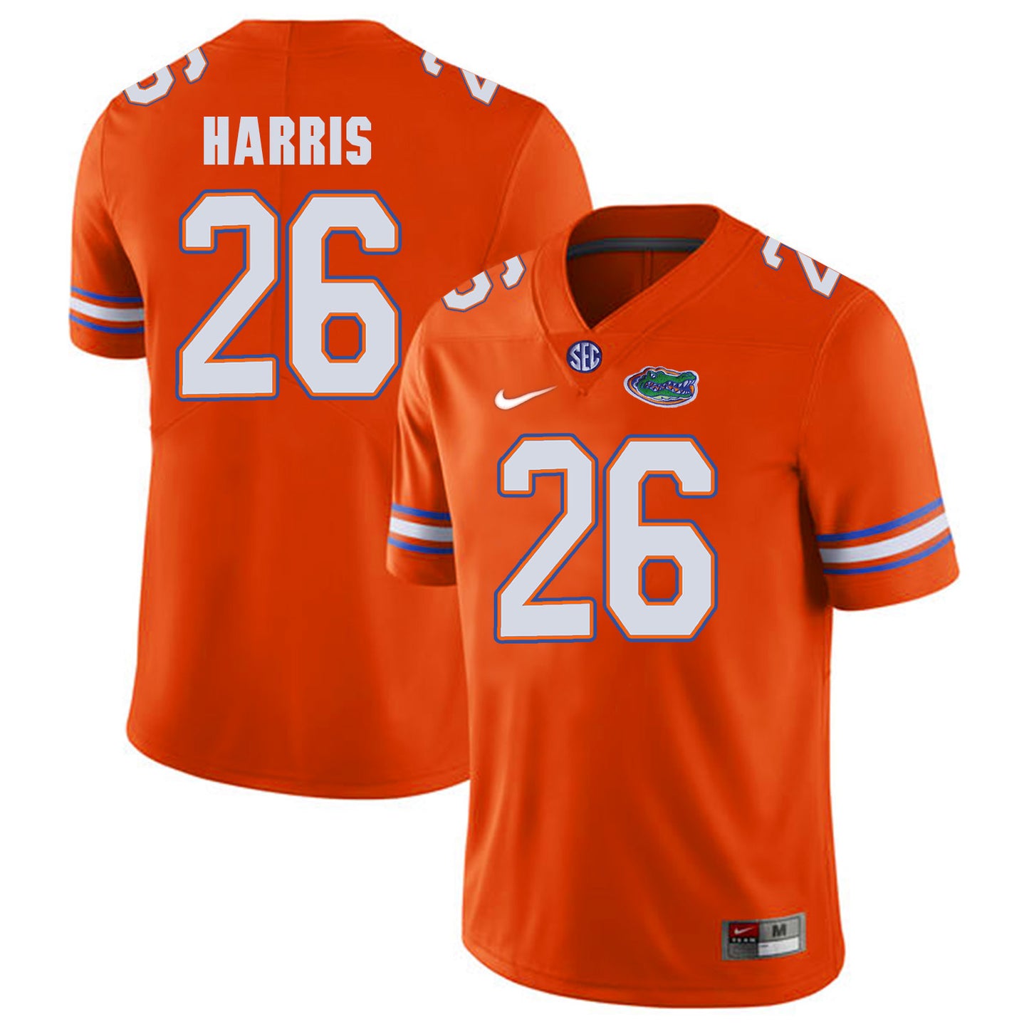 Florida Gators Marcell Harris 26 Orange