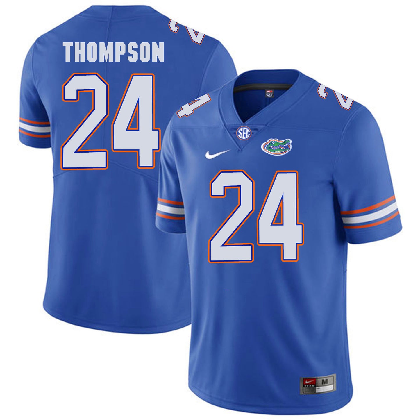 Florida Gators Mark Thompson 24 Blue