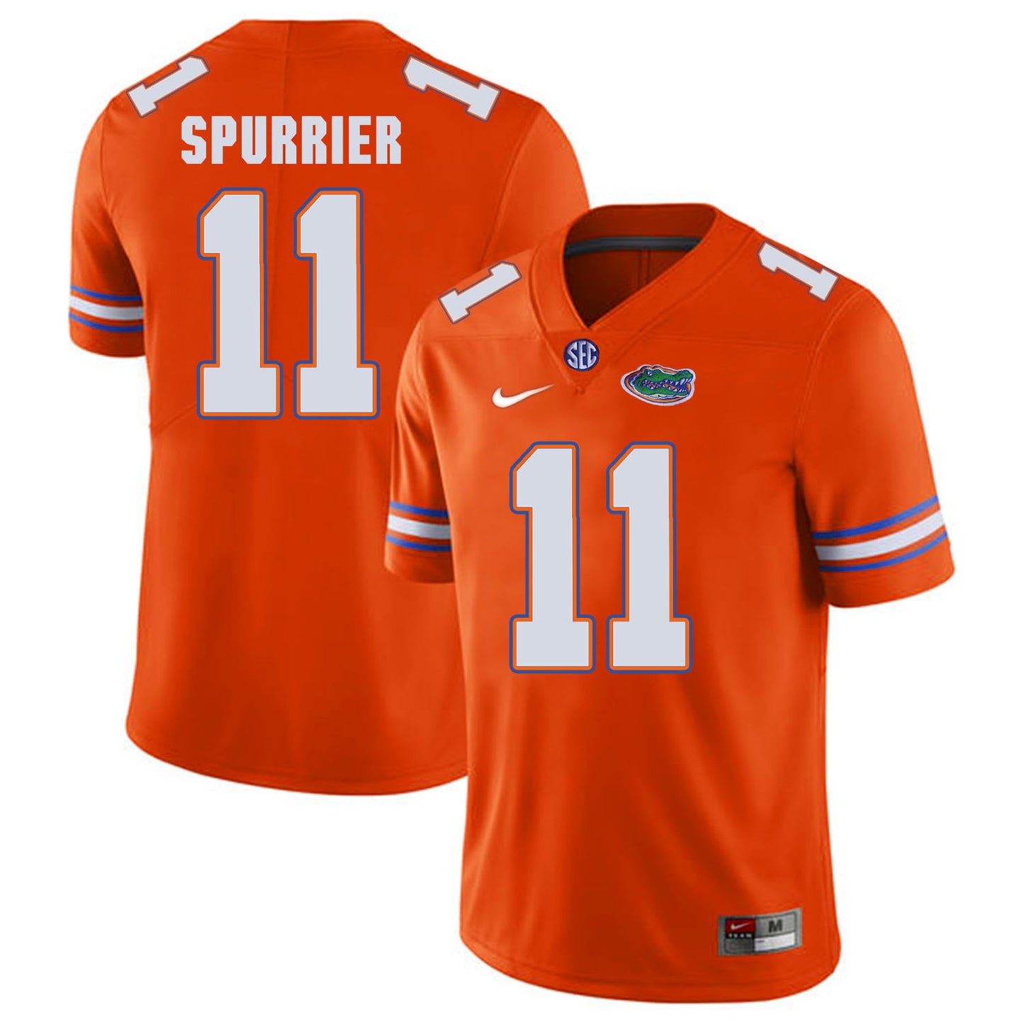 Florida Gators SPURRIER 11 Orange