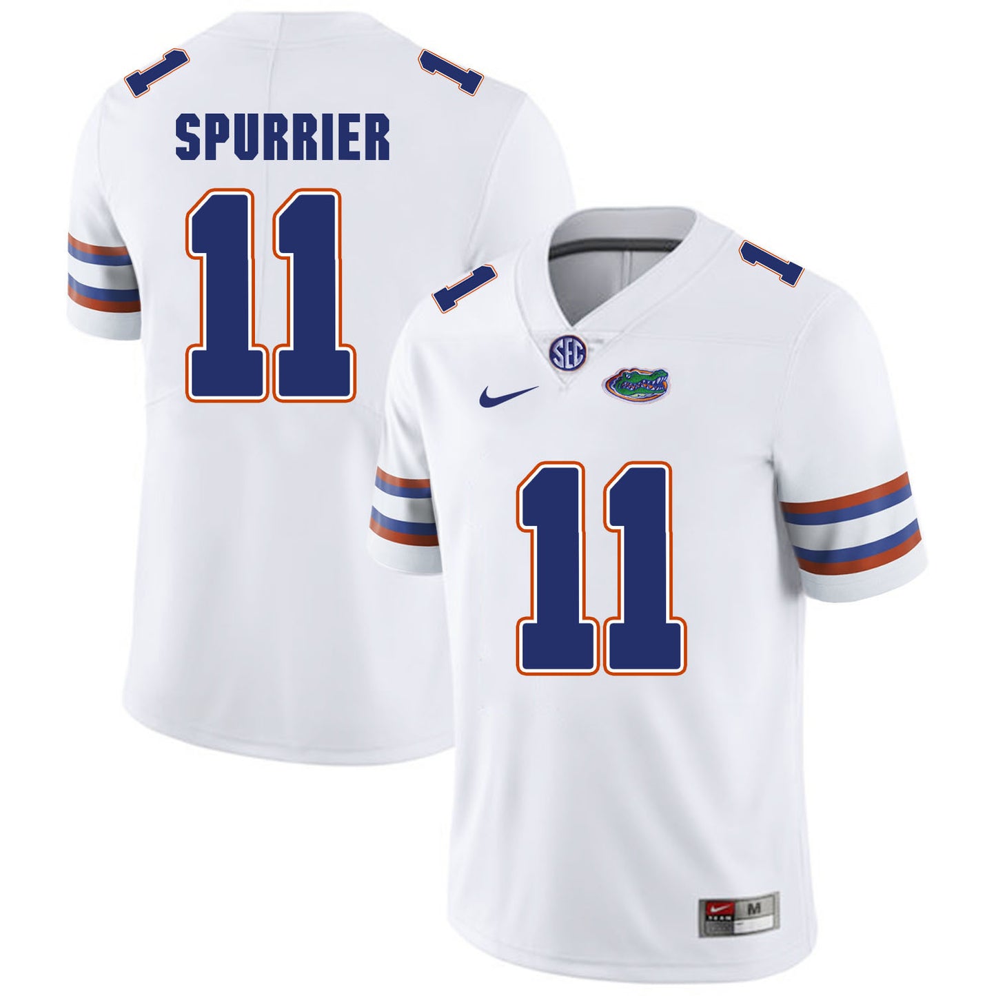 Florida Gators SPURRIER 11 White