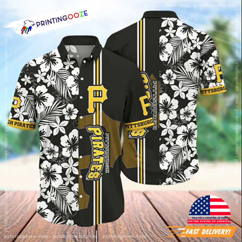 Flower Pittsburgh Pirates Summer Hawaiian Shirt
