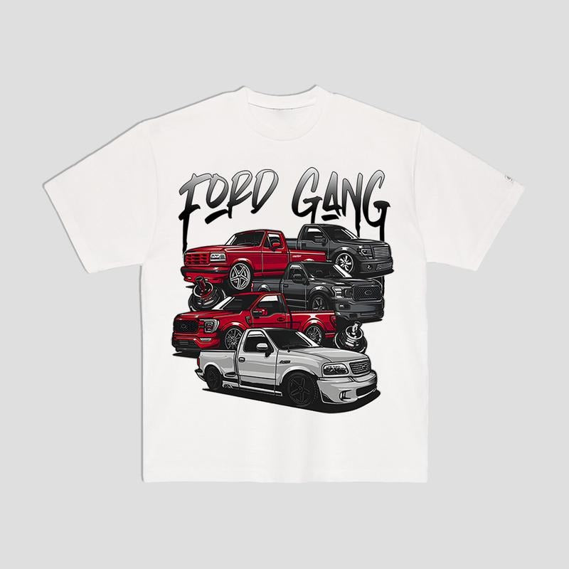 Ford Gang 1-Sided T-Shirt For Men For Women Hoodie, Sweatshirt | InkThreadWorks.com