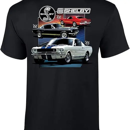 Ford Mustang Shelby T-shirt Various Shelby Models Classic Antique Garage Enthusiast Racing Race Hotrod Performance