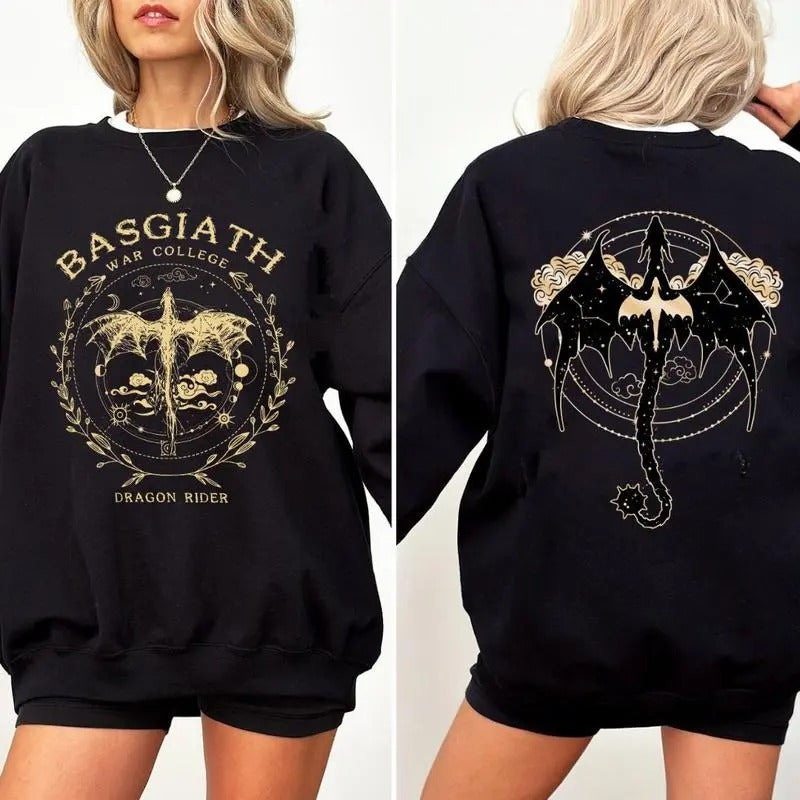 Fourth Wing 2 Sided Sweatshirt - T-Shirt