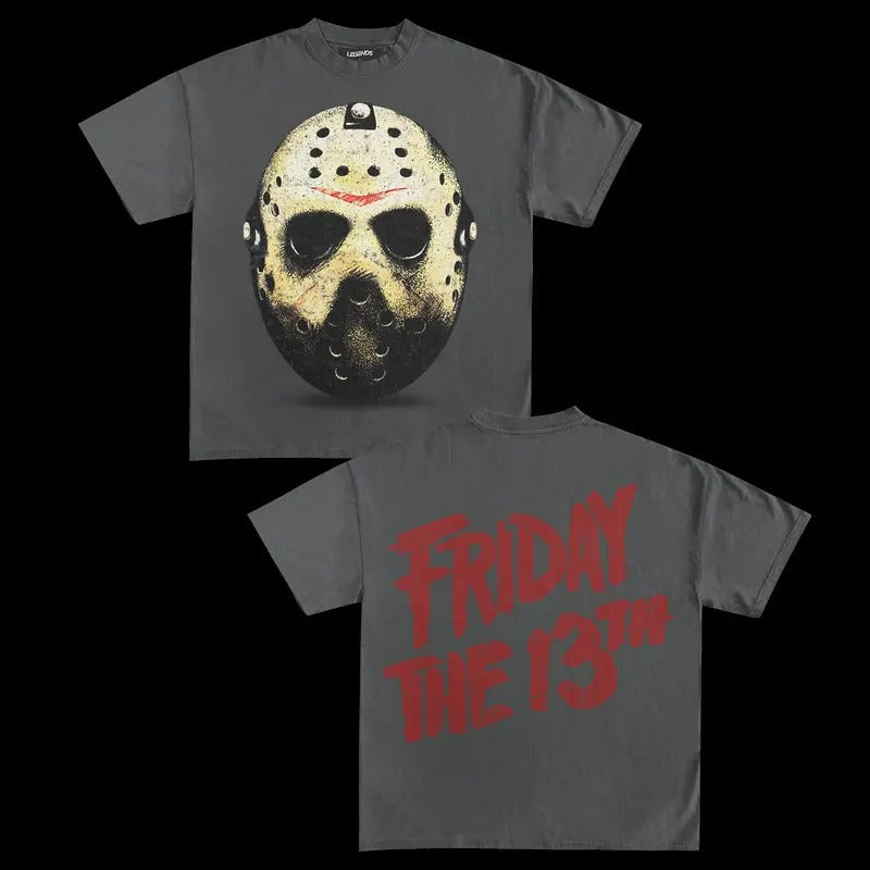 Friday The 13th Graphic Tee - Unisex Cotton T-shirt - Menswear