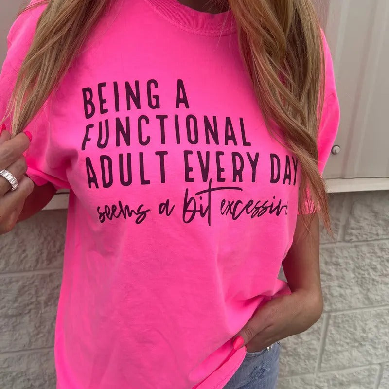 Functional Adult Graphic Tee