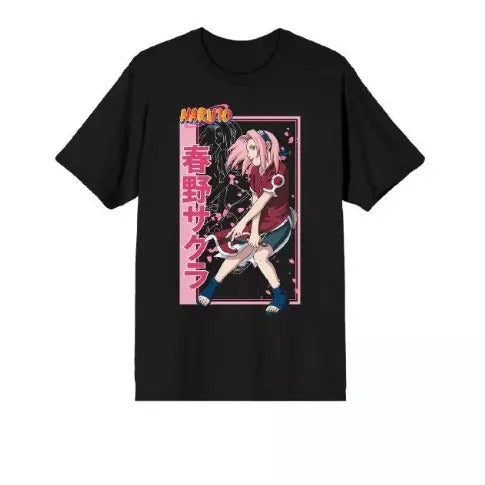 Funny Anime Har.un.o Men's Black T-shirt