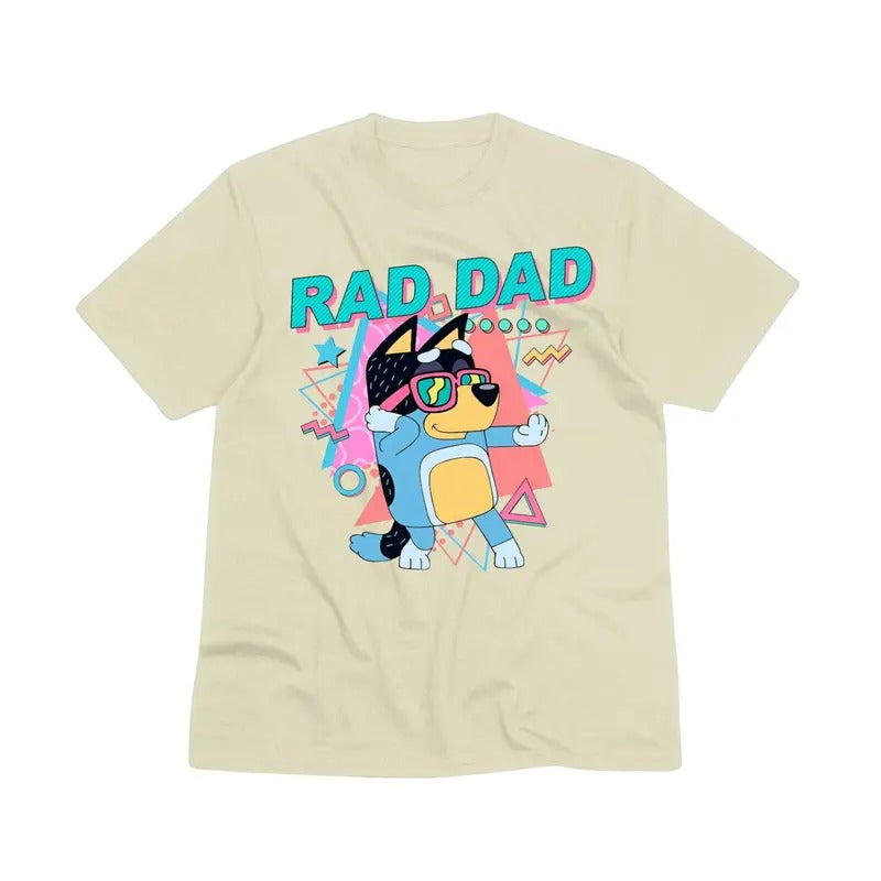 Funny Bluey Dad Shirt DRG, Fathers Day Gift DRG, Family Matching Shirts, Bandit Dad DRG, Trending Popular Shirt DRG,...