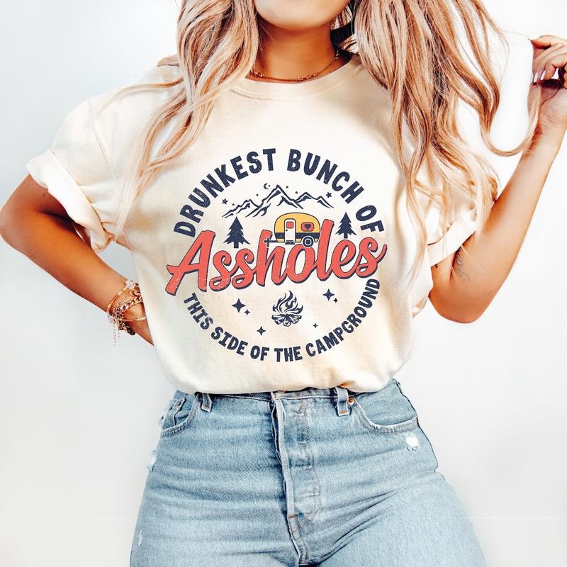 Funny Camping T-Shirt, Retro Summer T-Shirt, Family Adventure, , Outdoors, Camping Shirt Vintage Camping