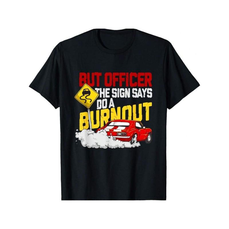 Funny Car Racing Shirt Burnout Drag Racing Muscle Car Lover T-Shirt Made in USA Hoodie, Sweatshirt | InkThreadWorks.com