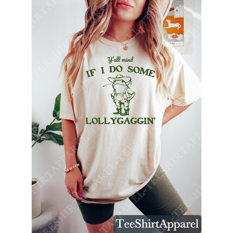 Funny Frog Shirt, Meme Shirt, Cowboy Frog Shirt, Funny Western Shirt, Frog T-shirt, Funny Sayings Shirt, Meme Graphic Tees,90s Graphic Shirt