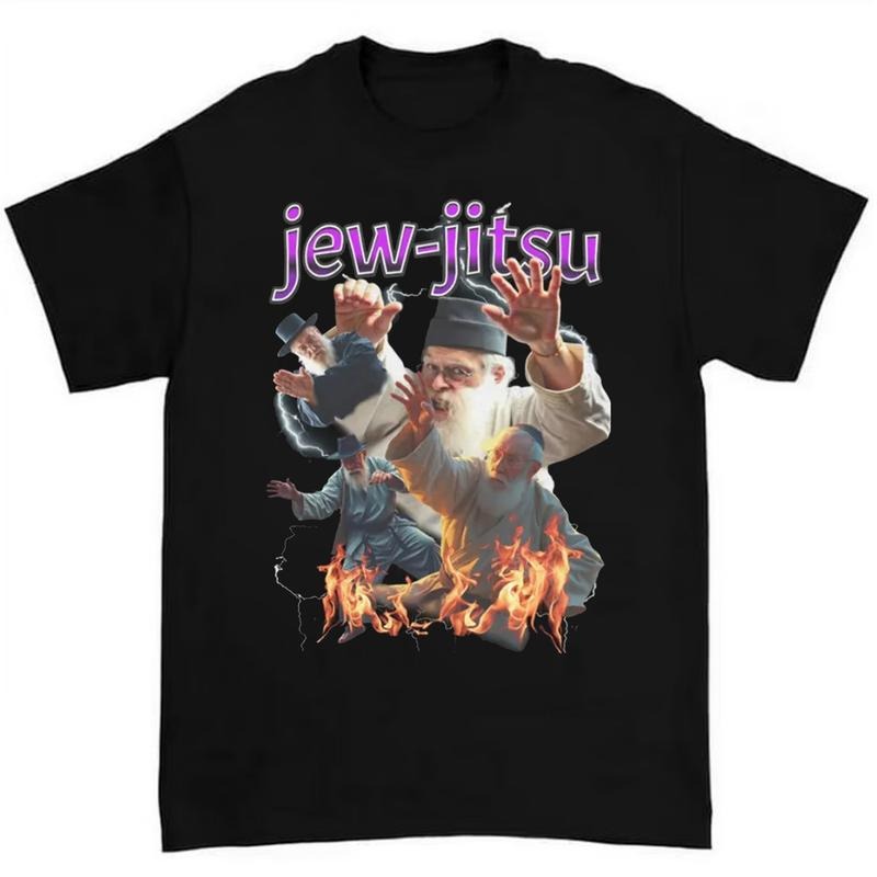 Funny Jew Meme Shirt Highlighting Playful and Humorous Jewish Artwork