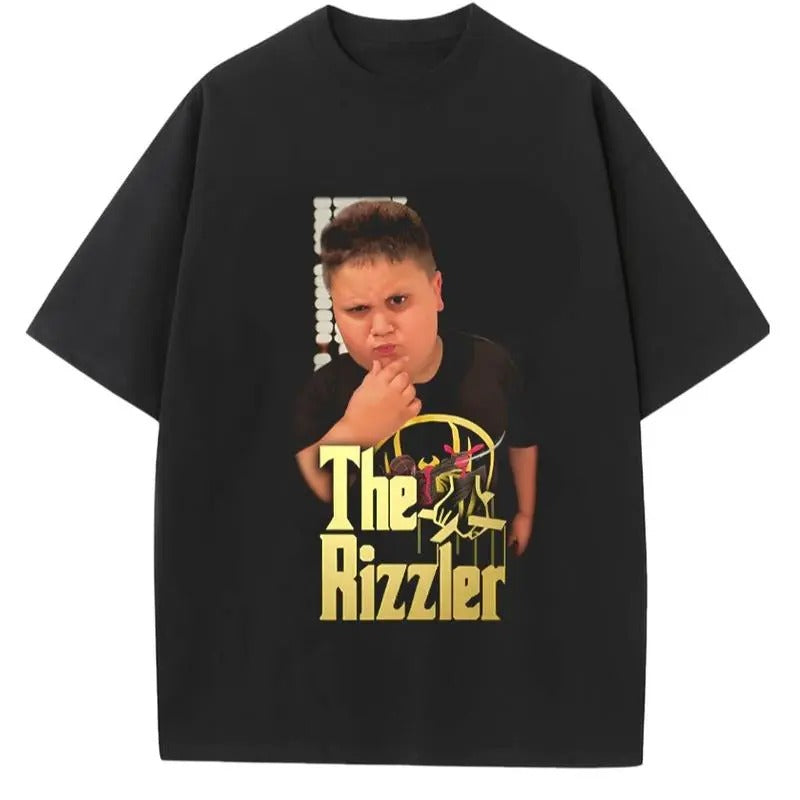 Funny Meme The God Rizzler Shirt, Unisex Short Sleeve, Gift for Fan, Gift For Women and Man Unisex T-Shirt, Top Womenswear