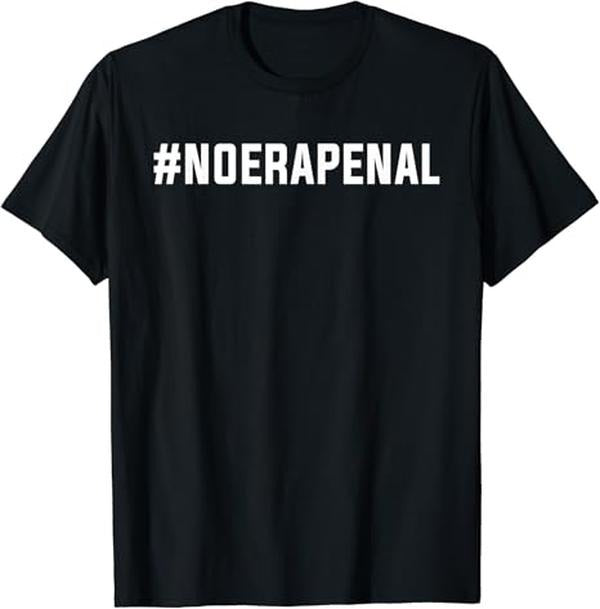 Funny Mexican Shirts, No Era Penal Funny Mexican Soccer T-Shirt Menswear Top Casual Classic
