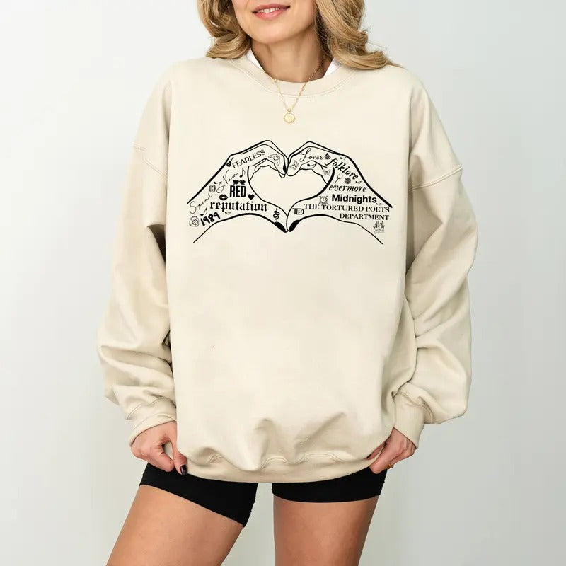 Funny Popular Eras Sweatshirt, The Eras Tour Shirt, Girls Tour Shirt, Girl Trip Top, Fan Music Tour Outfit, Eras Merch Gifts