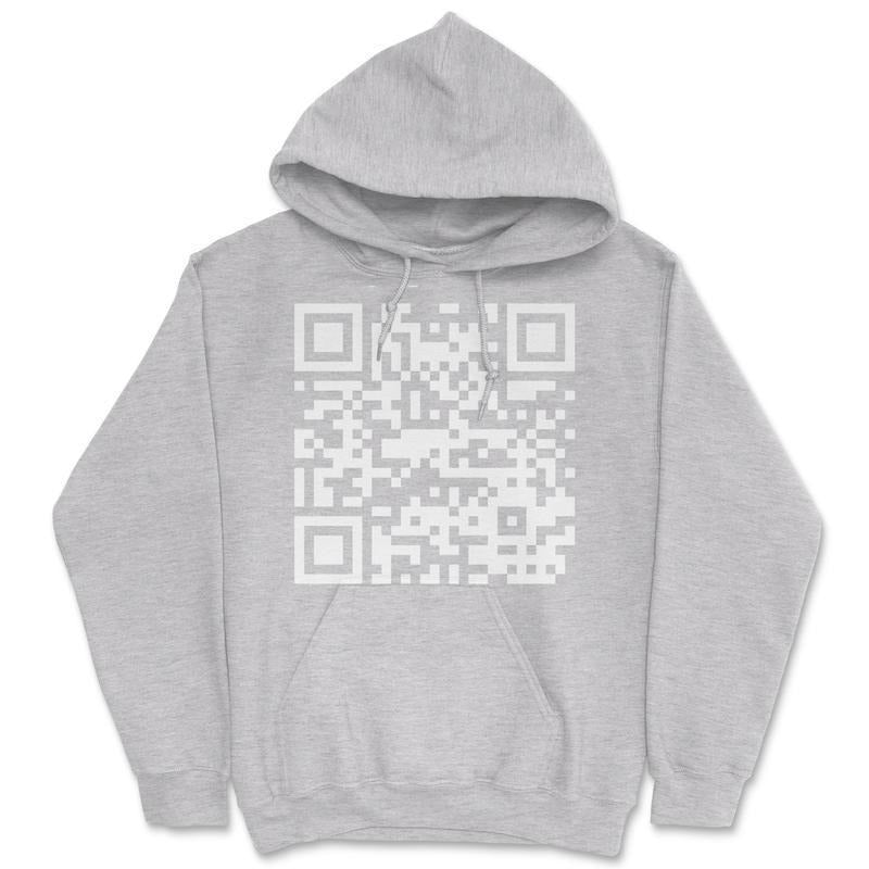 Funny QR Code T-Shirt, Sweatshirt, Hoodie