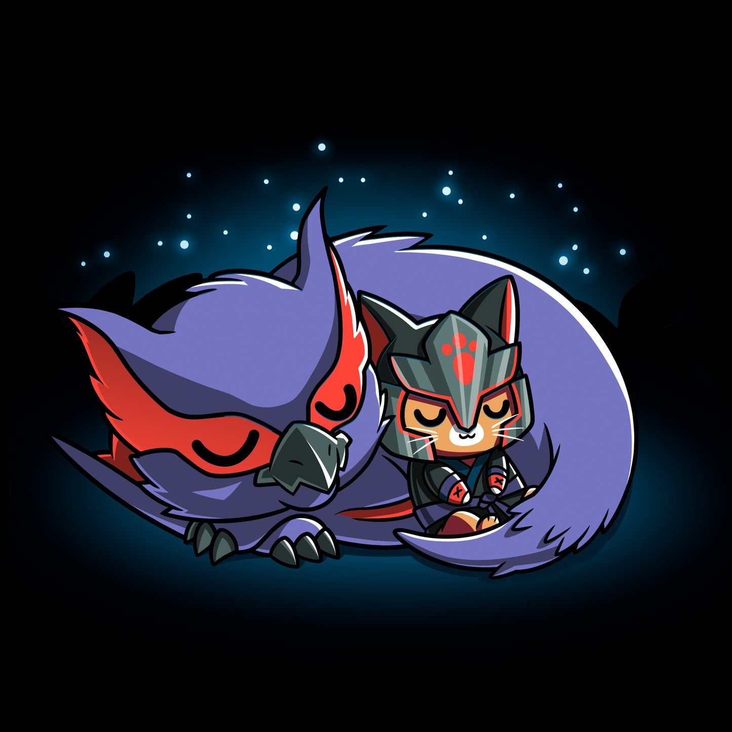 Nargacuga & Palico Snuggles