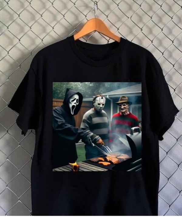 Ghost face Scream Michael Meyers Freddy Kreuger Halloween shirt or tshirt Hoodie, Sweatshirt | InkThreadWorks.com