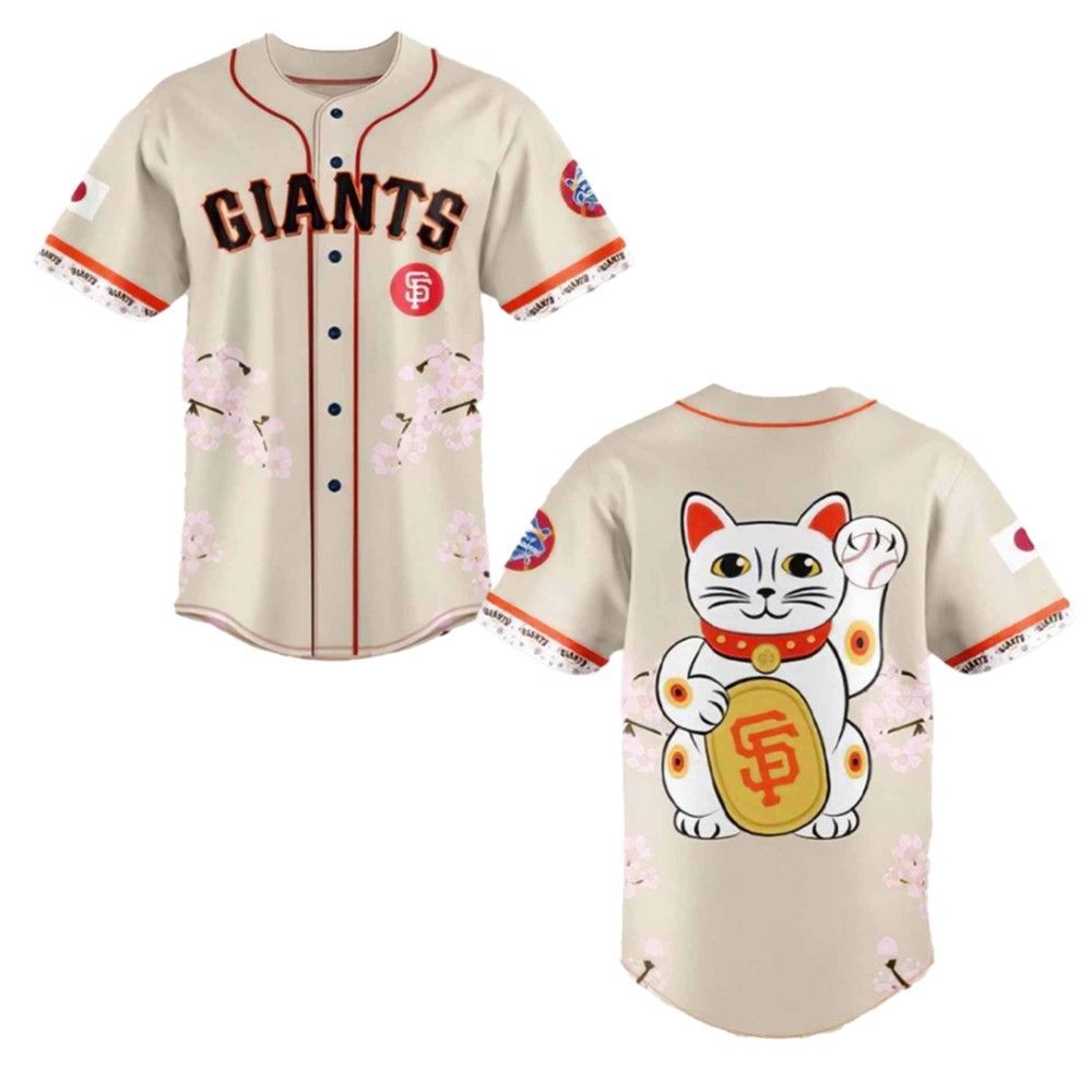 Giants Japanese Heritage Night 2025 Baseball Jersey - Grishko.com