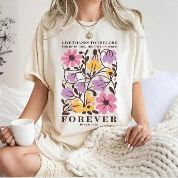 Give Thanks To the Lord Shirt-sweatshirt-hoodie, Fall Christian Shirt, Bible Verse Shirt,Religious Shirt,Thanksgiving...
