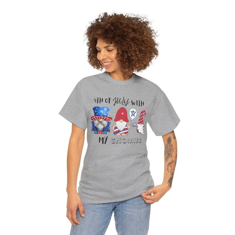 Gnomes T Shirt For 4th Of July Shirt For Independence Day Shirt For Firework Lover Shirt For Gnome Lover Shirt Hoodie,...