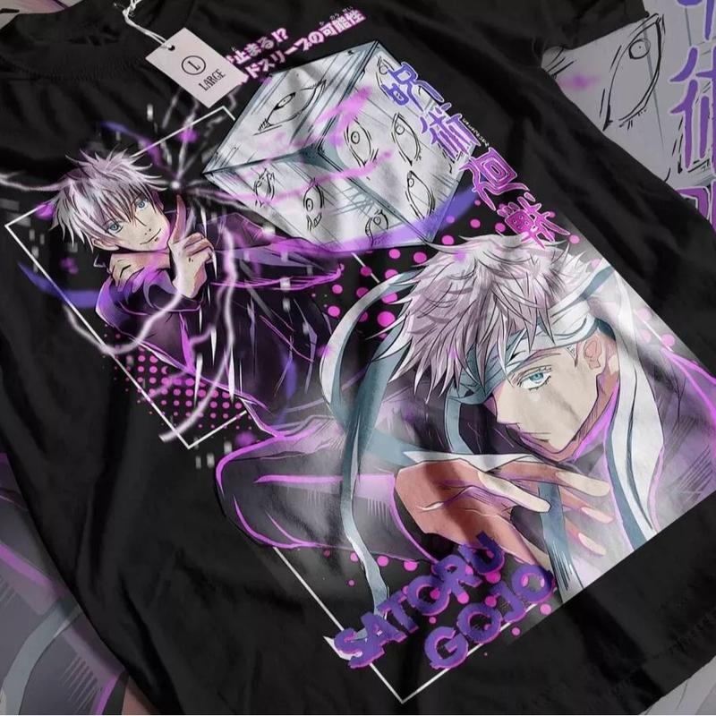 Gojo Satoru T-Shirt Megumi Itadori Yuji Jujutsu Kaisen Sukuna Gift Shirt Hoodie, Sweatshirt | InkThreadWorks.com