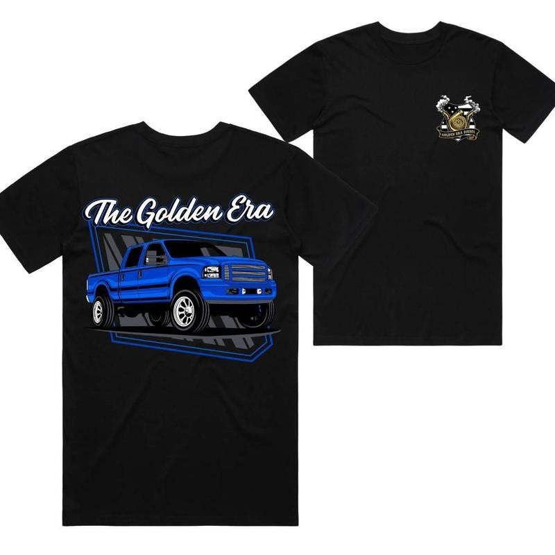 Golden Era 60 Tee - Graphic Truck Stylish Car Merch For Automotive Enthusiasts Gift For Lover Car For Him