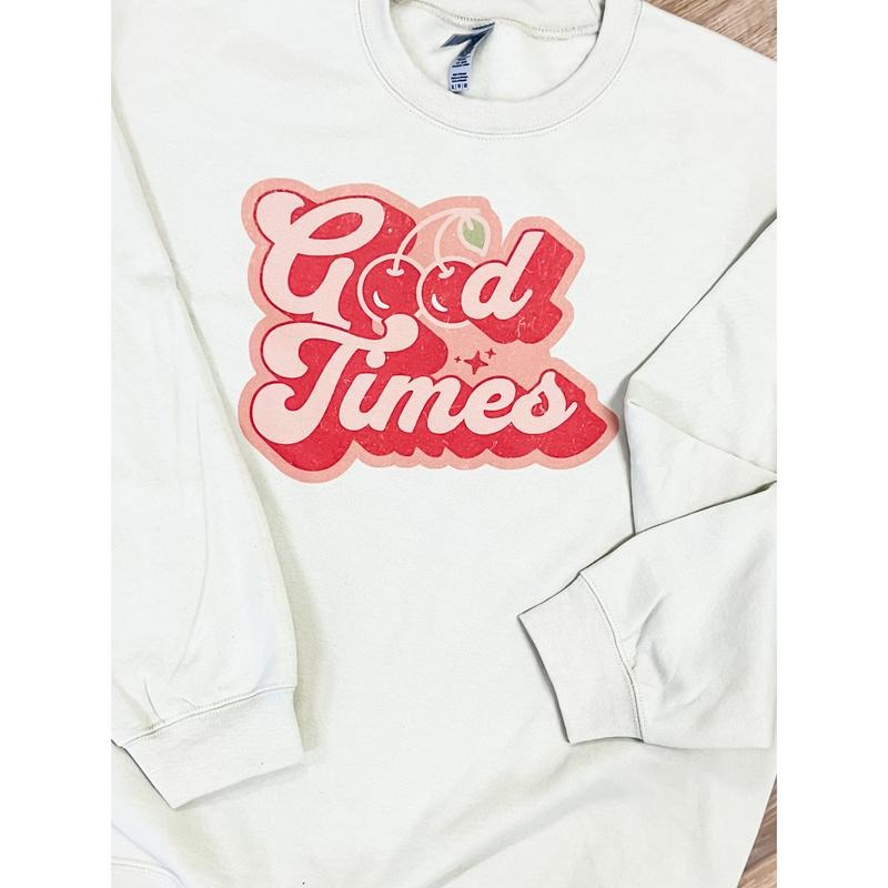 Good Times Cherries Graphic Top
