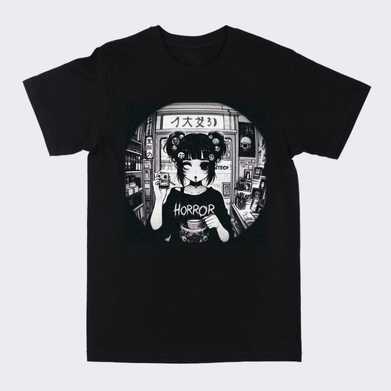 Gothic Y2k Clothing Graphic Tee A13, Y2k Clothing Graphic Tee, Vintage Graphic Tee, Y2k Clothing, Unisex Cotton Crewneck T-Shirt, Y2K Cyber Wave Tee - Retro Vapor Aesthetic, Streetwear Statement Menswear Womenswear Underwear Top