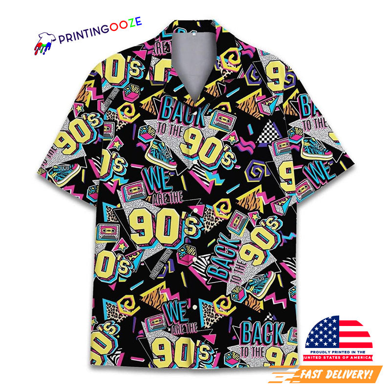 Graffiti We Are The 90’s Hawaiian Shirt