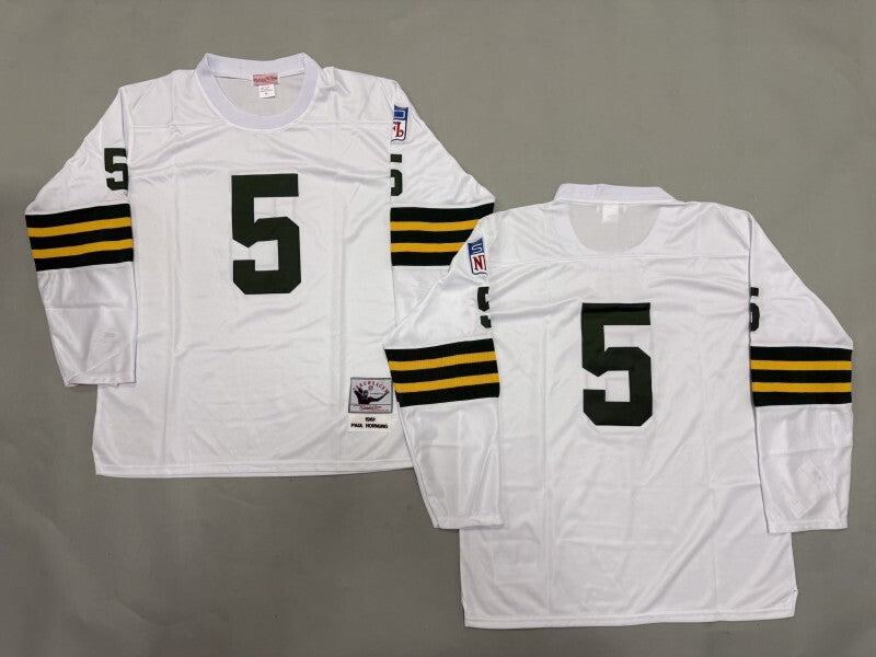 Green Bay Packers #5 Paul Hornung Green Bay Packers Style 3