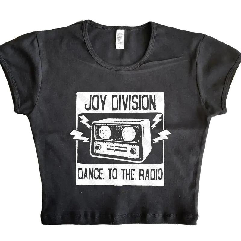 Grunge Clothes for Women Anime Girl Baby Tees Y2k Tops Gothic Kpop Aesthetic Clothing 90s Clothes Vintage Goth Kawaii Emo Woman