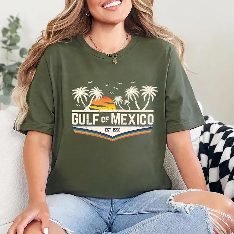 Gulf of Mexico Shirt, Gulf Coast Hoodie, Mexico Sweatshirt, Gulf of Mexico Gift, For Men, For Women | InkThreadWorks.com