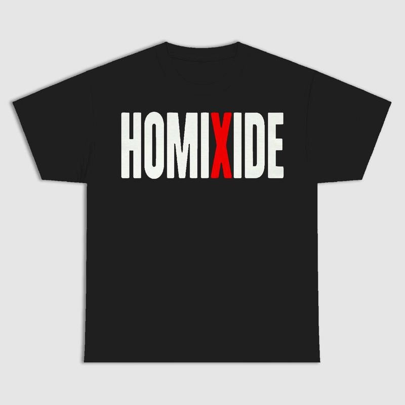 HOMIXIDE T-shirt - Gang Shirt - Mens wear - S to 4XL Hoodie, Sweatshirt | InkThreadWorks.com