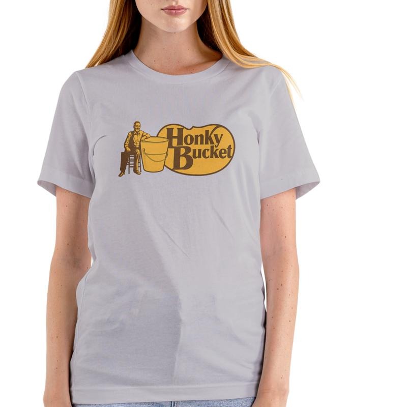 HONK BUCKET T-Shirt Unisex Cotton Graphic Tee for Summer Comfortable Fit Fun Design Ideal for Casual Wear