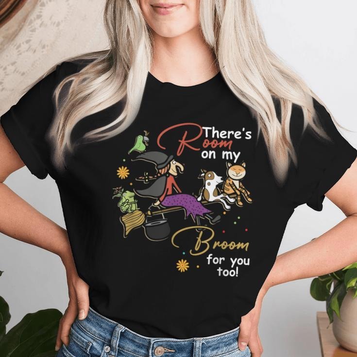 Halloween There's Room On My Broom For You Too Teacher T-shirt Hoodie, Sweatshirt | InkThreadWorks.com