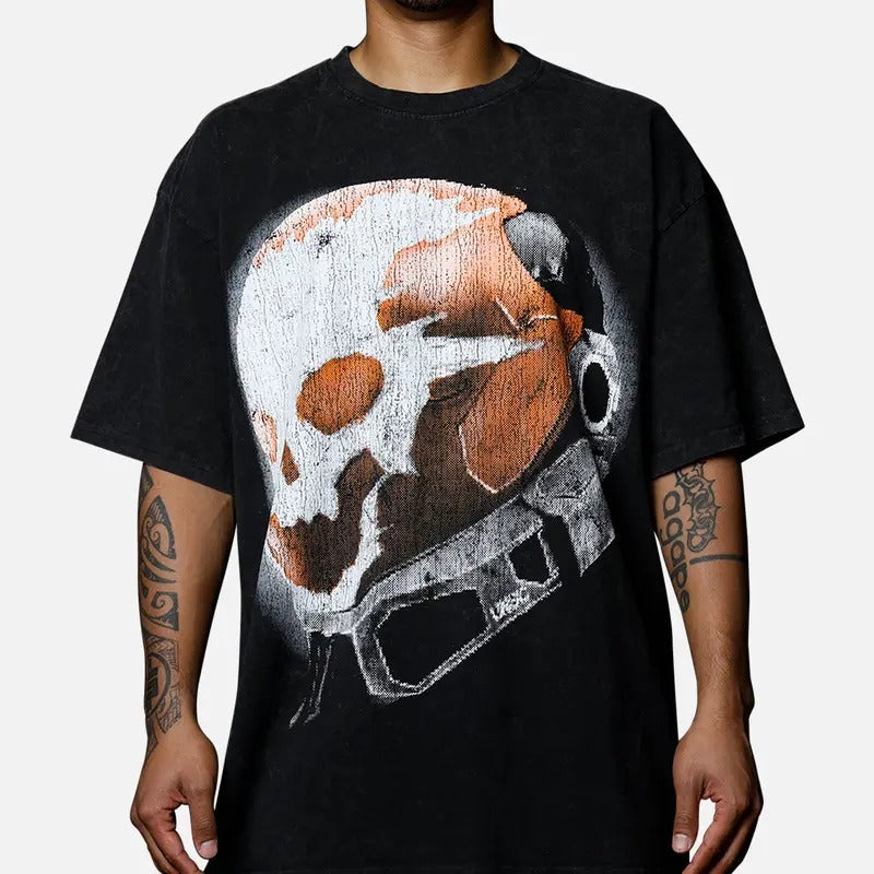 Halo Halo Reach Emilie Big Head Vintage T-Shirt Trending Movie Shirt Menswear Womenswear Streetwear Movie Fans Graphic...
