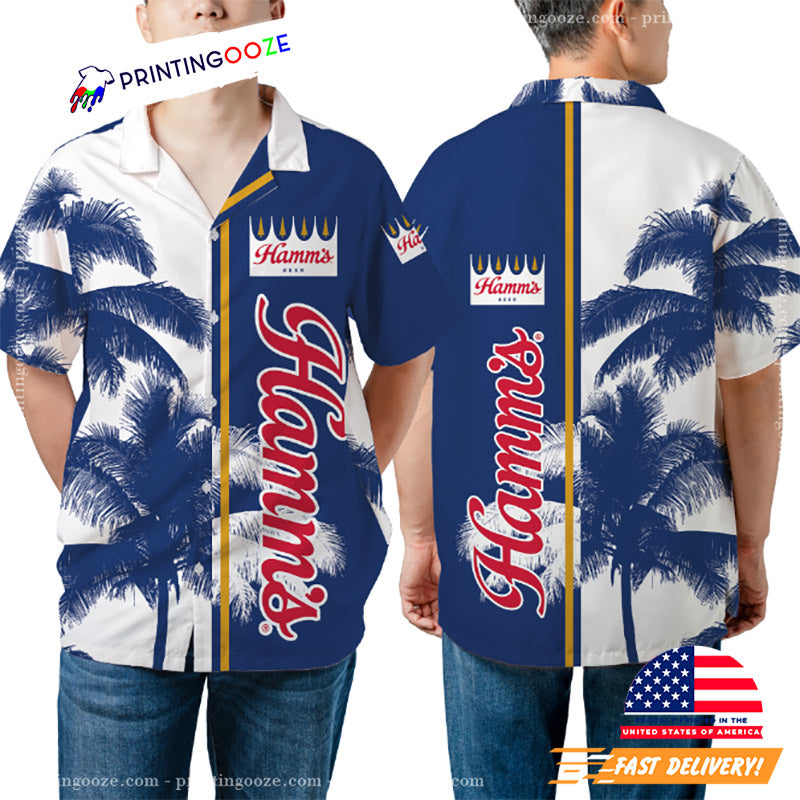 Hamms Beer Hawaiian Shirt