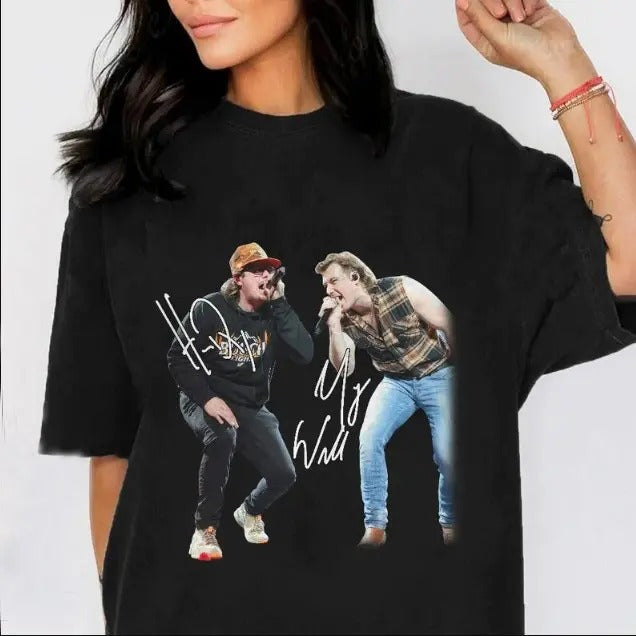 Hardy And Wallen T-Shirt, Hardy 2024 Country Music Fest Sweatshirt, Wallen Shirt, Country Music Shirt, Gift For Fan Hoodie