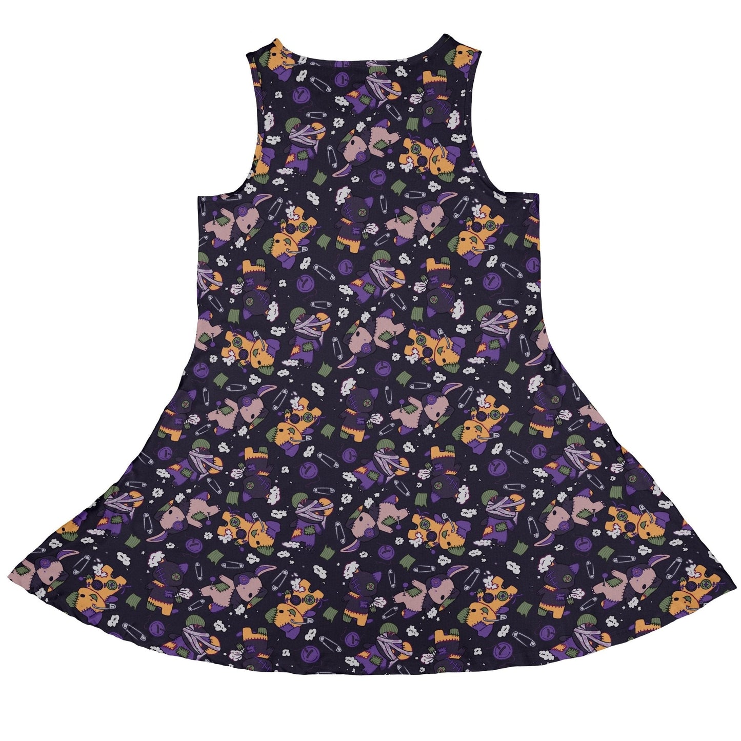 Haunted Plushies Sleeveless Dress