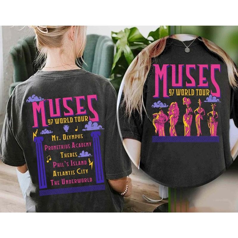 Heercules M.uses 97 World Tour Shirt, Cute Cartoon Shirt, Magic Kingdom, Girls Trip, Trendy Shirt