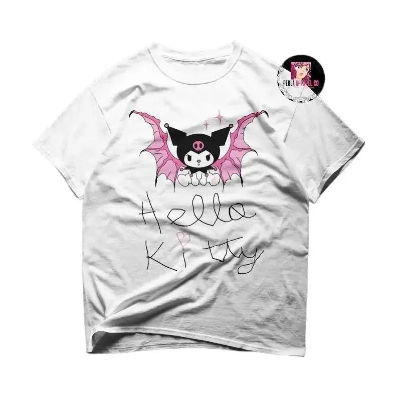 Hello Cat T-shirt, Cat Tee, Kitttyyy Shirt Hoodie, Sweatshirt | InkThreadWorks.com