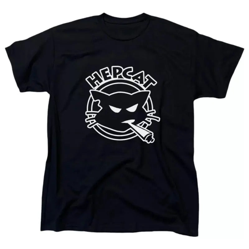 Hepcat Mens Ska Raggae T-Shirt - Cotton - Gift - Crew Hoodie, Sweatshirt | InkThreadWorks.com