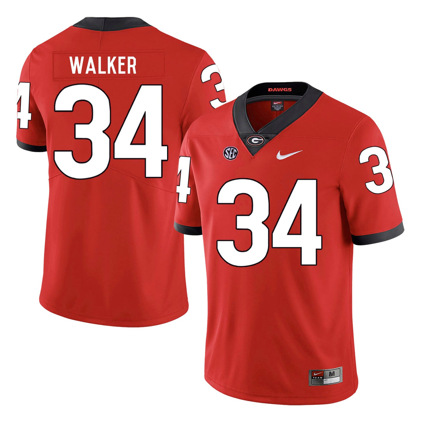 Herchel Walker 34 Red