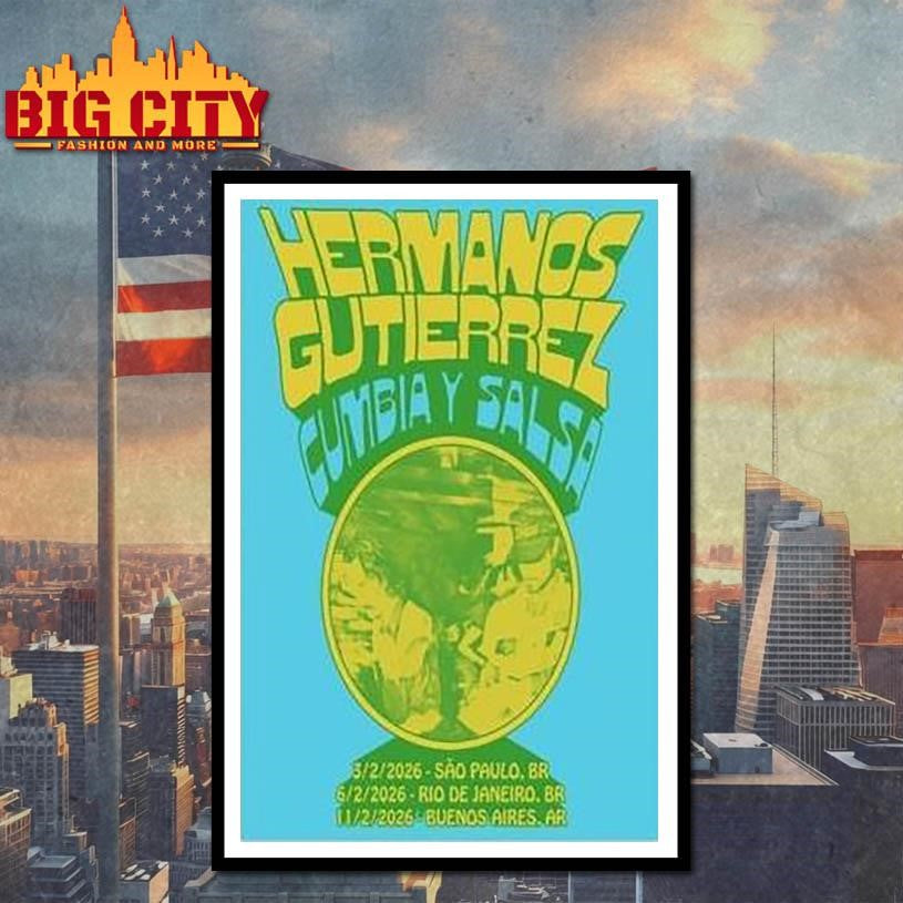 Hermanos Gutiérrez South America Tour 2026 Shirt