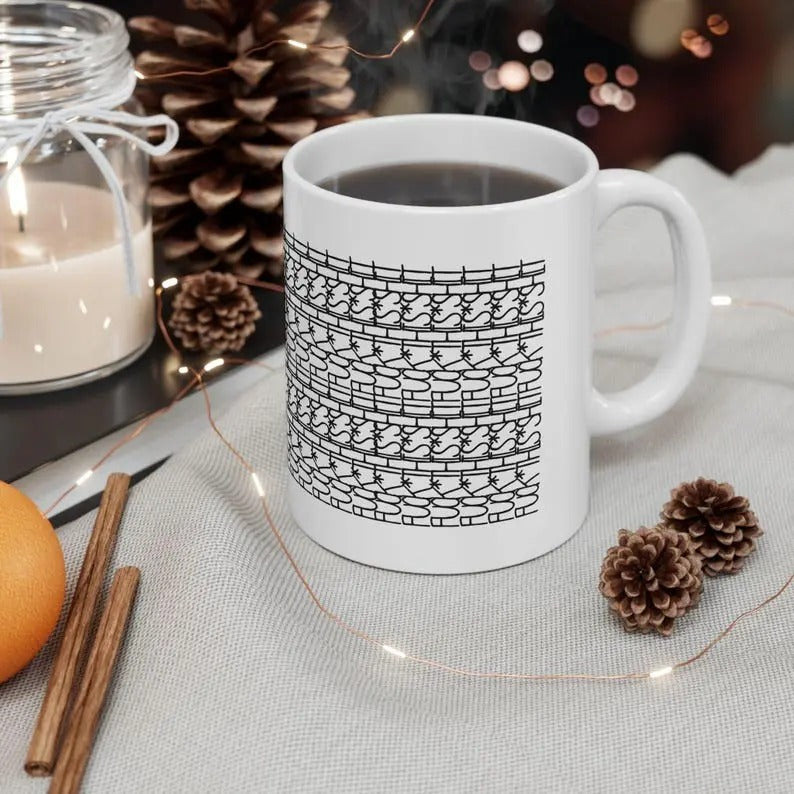 Hidden Message Coffee Mug, Fuck This Shit, Gift for Work Bestie, Funny Coffee Mug, Unique Gift Idea, Modern Coffee Lover Gift