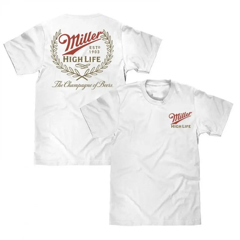 High Life, Gift Tshirt, Beer Tshirt, Gift for love one, Perfect Gift, Fan Hoodie, Sweatshirt | InkThreadWorks.com
